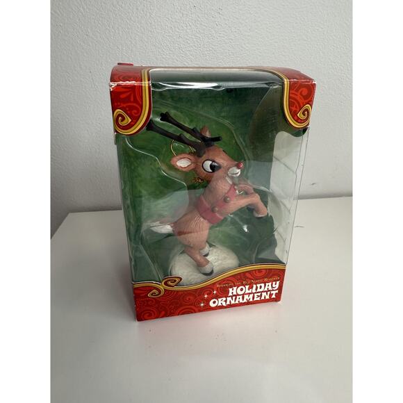 Rudolph the Red-Nosed Reindeer Ornaments Set of 3 Forever Fun 2013 Misfit - Picture 3 of 7